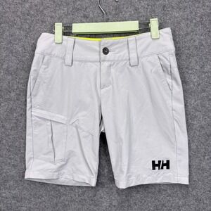 Helly Hansen Mens Technical Sailing Shorts‎ Grey Regular 26 Quick Dry Cargo